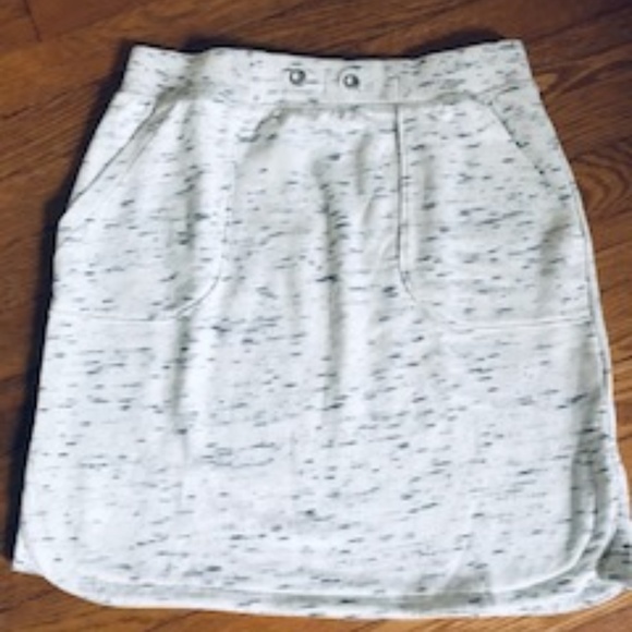 sweatshirt material skirt